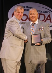 Greg Goings (Bowie State) received his 25-Year Award.